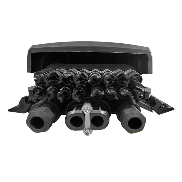 How is the company s use of 12-core fiber optic cable 