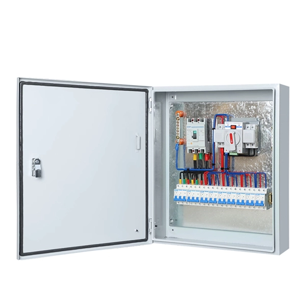 Double-door design for distribution box installation