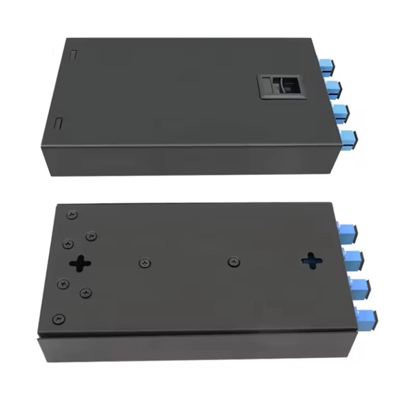 What interface does a telecommunications fiber optic cable router use 